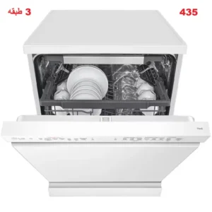 ماشین ظرفشویی ال جی DFC435FW بخارشوی کم‌ صدا و کم‌ مصرف