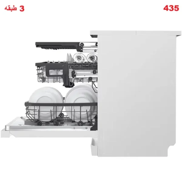 ماشین ظرفشویی سه سبد ال جی DFC435FW